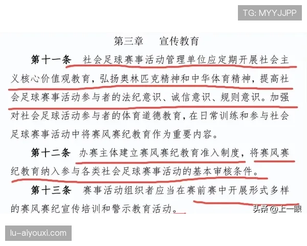 体育道德在足球规则中的体现与裁判判罚依据